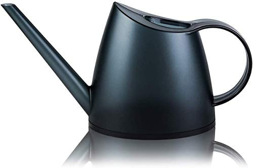 JOINPOOL Watering Can for House Bonsai Plants Garden Flower Long Spout?Indoor  and  Outdoor Watering Plants and Potted Flowers 47oz 1_4L Frosted Gray