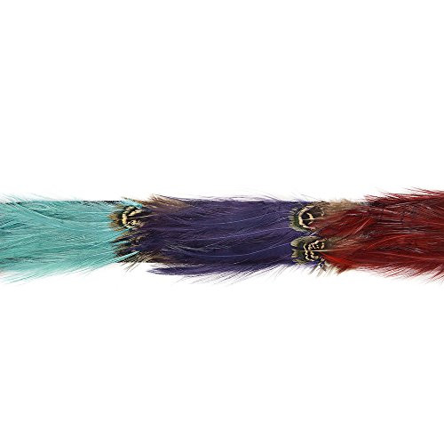 Zucker Feather (TM) - Feather Tape Trim w/Pheasant & Hackle