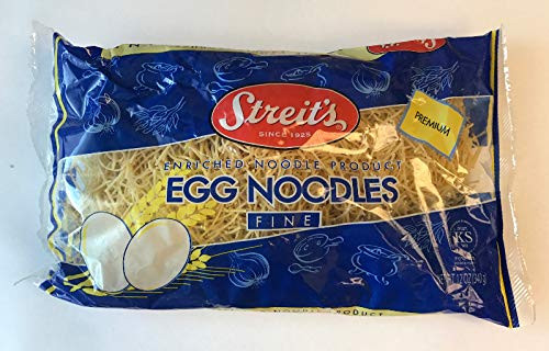 Streits Fine Egg Noodles Enriched Noodle Pasta for Soup Ramen Stroganoff Stir Fry Lo Mein and Much More Kosher Certified 12 Oz 2-Pack