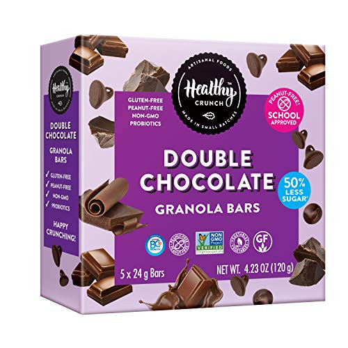 Healthy Crunch Granola Bars Double Chocolate Single