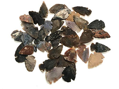 Arrowhead Agate Stones Replica Modern Carved Pieces ~1_25 20