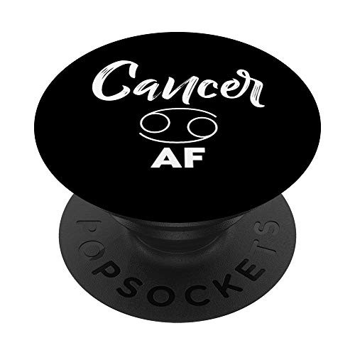 Cancer AF Cancer Astrology and Zodiac Sign Cancer Birthday PopSockets PopGrip Swappable Grip for Phones and Tablets Cancer AF Cancer Astrology and Zodiac Sign Cancer Birthday PopSockets PopGrip Swappable Grip for Phones and Tablets