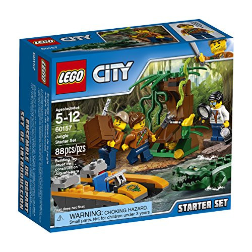 LEGO City Jungle Explorers Jungle Starter Set 60157 Building Kit (88 Piece)