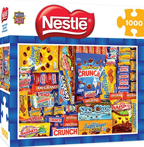 MasterPieces Candy Brands Nestle - Chocolate Collage 1000 Piece Jigsaw Puzzle