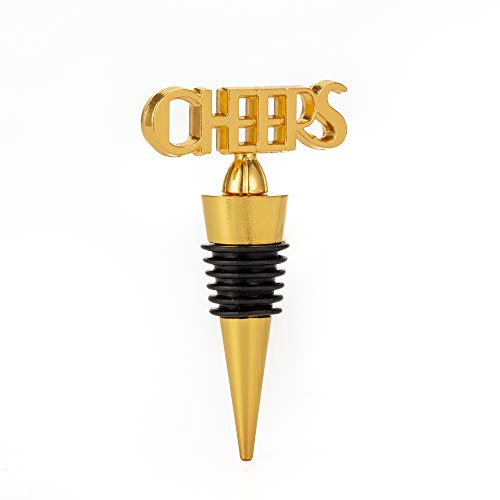 Cheers Wine Bottle Stoppers Cheers Shaped Wine and Beverage Stopper Gifts for Wedding Christmas Souvenir Anniversary