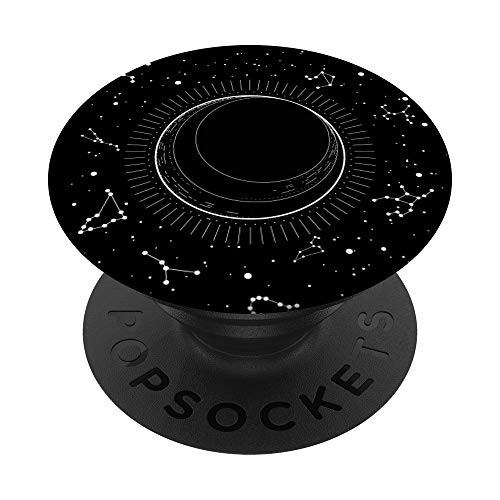 NEW Tarot Card The Moon Sun Star Zodiac Sign Sea Fortune PopSockets PopGrip Swappable Grip for Phones  and  Tablets