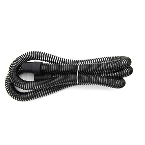 Standard CPAP Hose Black CPAP Tubing 6 Foot Long 22mm End with 19mm Diameter