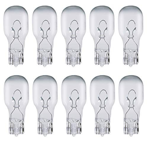 T5 Landscape Light Bulbs Low Voltage Malibu Bulbs 12V 7W Wedge Base Landscape Bulbs Garden Light Bulbs Deck Light Bulbs 10 Pack