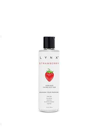 Lynx Strawberry Flavored Body Glide 8 Fluid Ounce