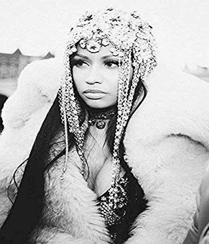 Nicki Minaj American Rapper Singer Songwriter Model and Actress Poster 12 X 14 Inches Poster Sunshine Eshop