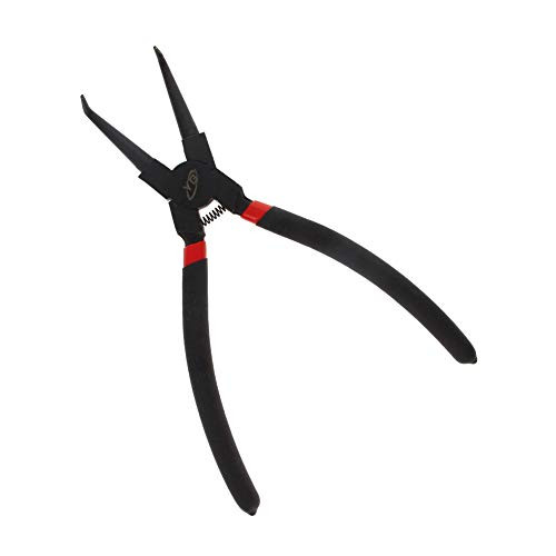 Utoolmart Internal Snap Ring Plier Angled Retaining Ring Pliers Bent Nose 9-Inch 1pcs