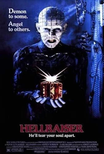 Hellraiser - Horror Movie Poster Frameless Gift 12x 18 30cm x 46cm-LT-054