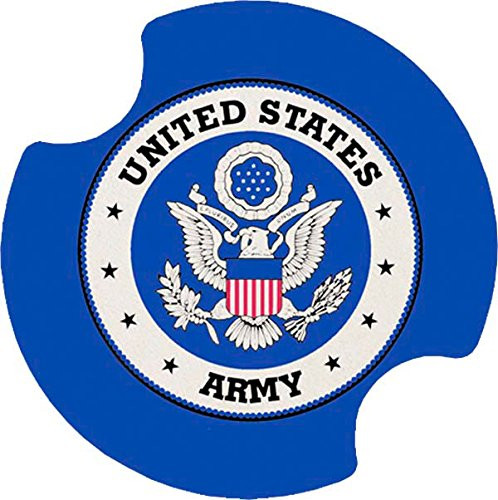 Thirstystone Army Car Cup Holder Coaster, 2-Pack