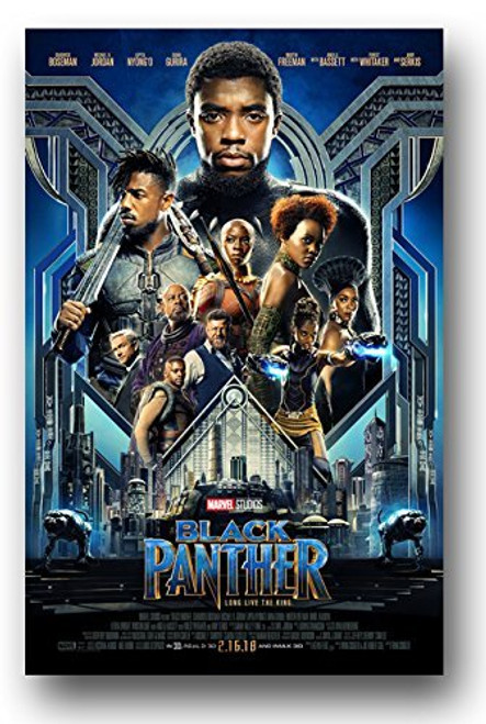 Black Panther Poster - Movie 12 x 18 Inches Main Print frameless art gift 30_5 x 46 cm Black Panther Poster - Movie 12 x 18 Inches Main Print frameless art gift 30_5 x 46 cm