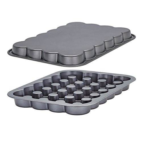 Baker's Advantage Fillables 2-Piece Non-Stick Sheet Cake Pan, 9-Inch-by-13-Inch