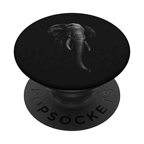 Africa Zoo Animals - Leopard Puma Zebra Elephant Lion Gift PopSockets PopGrip Swappable Grip for Phones  and  Tablets