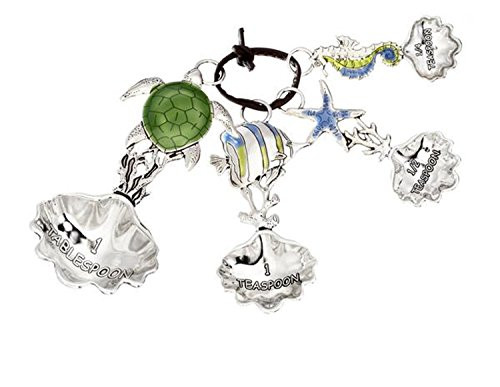 Ganz 4-Piece Measuring Spoons Set - Sea Creatures