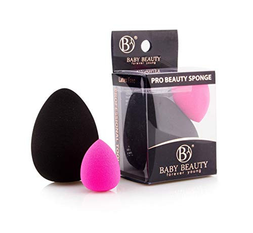 Baby Beauty Makeup Sponge Set Blender Beauty Foundation Blending Sponge Flawless for Liquid Cream and Powder Multi-colored Makeup Sponges 10 Pack 20 Blenders