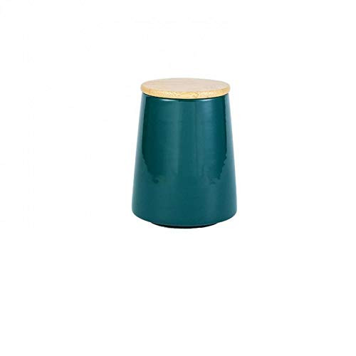 Ceramic Food Storage Jar Canister Modern Design Food Canisters with Airtight Seal Lid Tea Coffee Spice Nuts Snacks Seasonings Storage Jar White 33_81oz1000ml 700ML