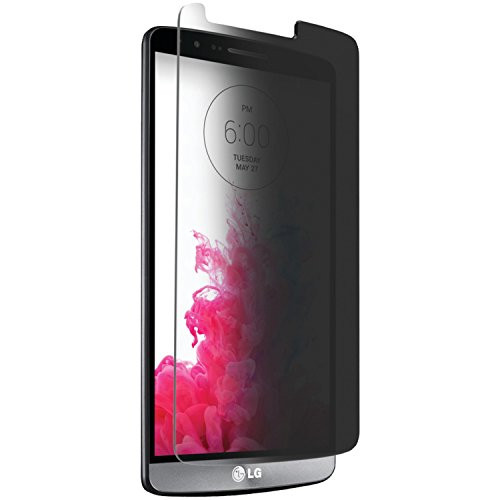 Znitro LG G3 Nitro Glass Privacy Screen Protector- Retail Packaging - Clear