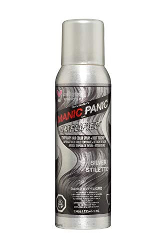 Manic Panic Silver Stiletto Hair Color Spray Dye