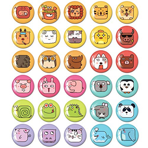 MORCART Animal Refrigerator Magnets 30PCS for Locker Fridge Cute Magnets Kitchen School Cabinets Classroom Whiteboard Office Cubicle Magnetic Board Funny Decorative Magnets Gifts for Adults Kids MORCART Animal Refrigerator Magnets 30PCS for Locker Fridge Cute Magnets Kitchen School Cabinets Classroom Whiteboard Office Cubicle Magnetic Board Funny Decorative Magnets Gifts for Adults Kids