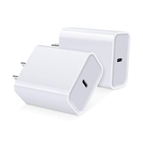 USB C ChargerUSB-C Wall Charger 18W Fast PD Charger Plug Type C Fast Charger Block Compatible with iPhone SE 12 11 Pro Max XS X XR 8 PlusiPad ProAirPods ProSamsung Galaxy Note 20S20Pixel 4 3XL