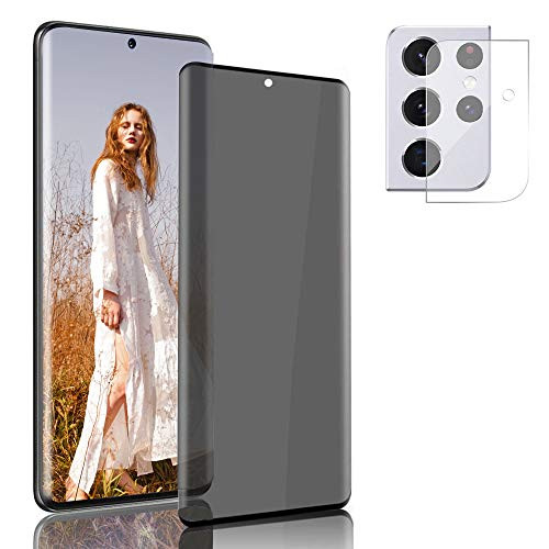 11 Lens Protector Galaxy S21 Ultra Privacy Screen Protector 3D Edge Coverage Anti Spy 9H Hardness Tempered Glass Screen Protector for Samsung Galaxy S21 Ultra 5G 6_8 11 Lens Protector Galaxy S21 Ultra Privacy Screen Protector 3D Edge Coverage Anti Spy 9H Hardness Tempered Glass Screen Protector for Samsung Galaxy S21 Ultra 5G 6_8