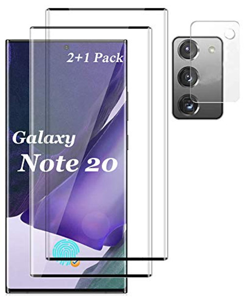 Note 20 Screen Protector 21 Pack and Camera Lens Protector Support Fingerprint Unlock Case Friendly 9H Hardness 3D Full Coverage Bubble Free HD Tempered Glass for Samsung Galaxy Note 20 Note 20 Screen Protector 21 Pack and Camera Lens Protector Support Fingerprint Unlock Case Friendly 9H Hardness 3D Full Coverage Bubble Free HD Tempered Glass for Samsung Galaxy Note 20