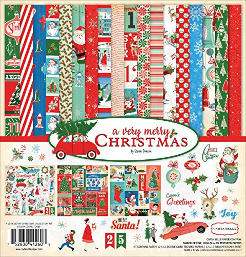 Carta Bella Paper Company a Very Merry Christmas Collection Kit