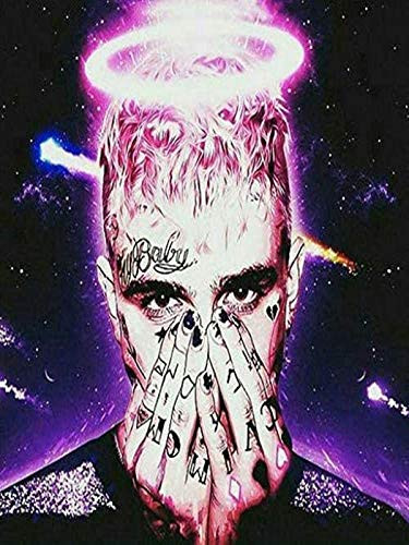 Lil peep Rapper Singer 12 x 16 inch poster Bhurma Collection