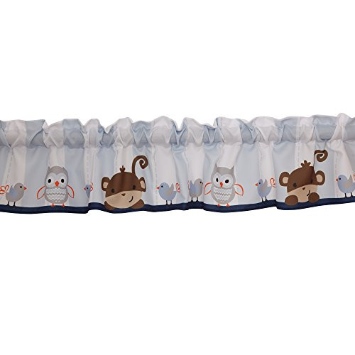 Bedtime Originals Mod Monkey Window Valance