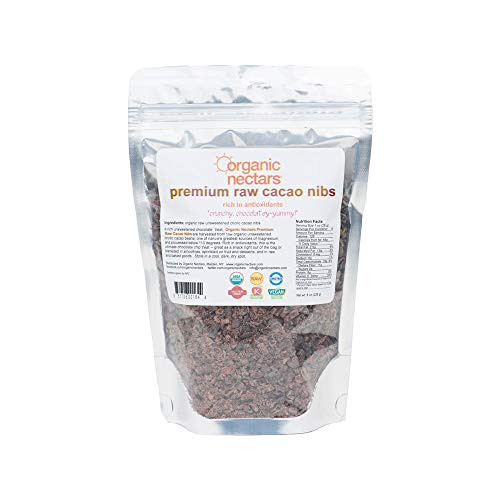 Organic Nectars Raw Cacao Nibs 8 oz_