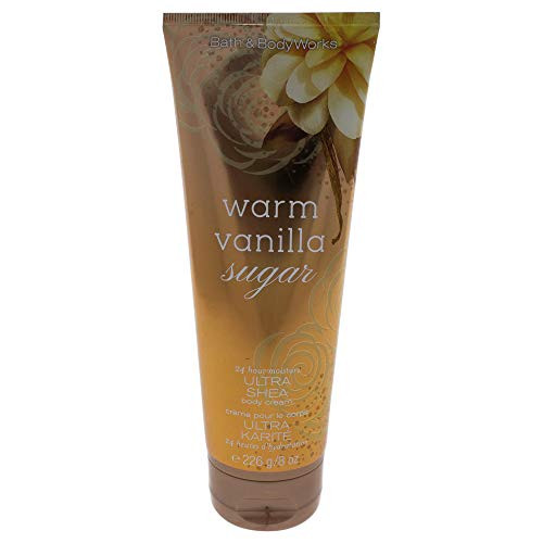 Bath  and  Body Works Warm Vanilla Sugar Ultra Shea Body Cream 8 Oz I0095235