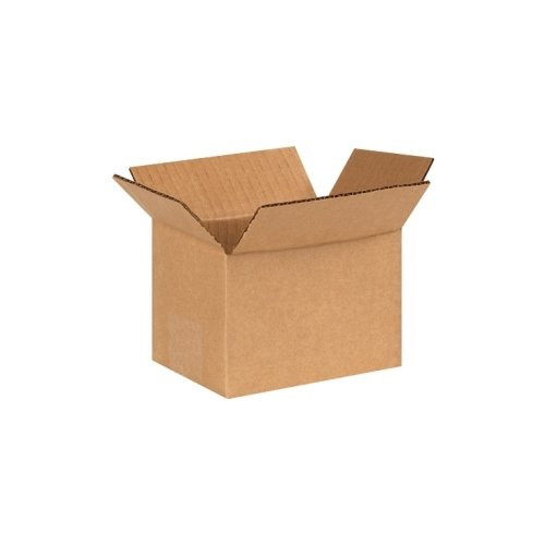 Box Partners 644 Corrugated Boxes, 6" x 4" x 4" - 25 each per Bundle