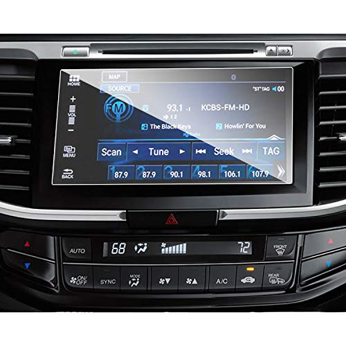 RUIYA Center Touch Control Screen Protector for 2016 2017 Accord 7INCH Car Navigation Tempered Glass 9H Hardness Anti-Explosion and Scratch HD Clear Honda Car Acceccories RUIYA Center Touch Control Screen Protector for 2016 2017 Accord 7INCH Car Navigation Tempered Glass 9H Hardness Anti-Explosion and Scratch HD Clear Honda Car Acceccories