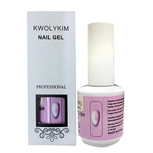 KWOLYKIM 2 Pack 9D Wide Cat Eyes Magnetic Gel Nail Polish Base Coat 8ML Bright UV Gel Nail Polish Enamel Lacquer Glitter Nail Art Varnish SilverGold KWOLYKIM 2 Pack 9D Wide Cat Eyes Magnetic Gel Nail Polish Base Coat 8ML Bright UV Gel Nail Polish Enamel Lacquer Glitter Nail Art Varnish SilverGold