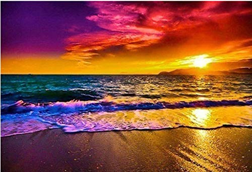 5D Diamond Painting Kit Full Drill Arts Craft Canvas Supply for Home Wall Decor Adults and Kids 15_8x11_8 Inch