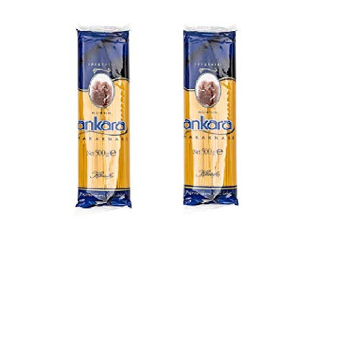 Ankara Spaghetti Pack of 2 Pasta 17_63 oz or 500 g per Pack Ankara Spaghetti Pack of 2 Pasta 17_63 oz or 500 g per Pack