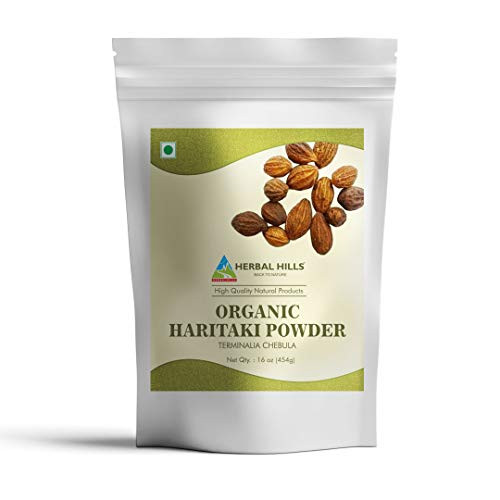 Herbal Hills Organic Haritaki Powder - Terminalia Chebula - 454 gm 16 oz - USDA Certified Organic - Detoxification and Rejuvenation* Herbal Hills Organic Haritaki Powder - Terminalia Chebula - 454 gm 16 oz - USDA Certified Organic - Detoxification and Rejuvenation*