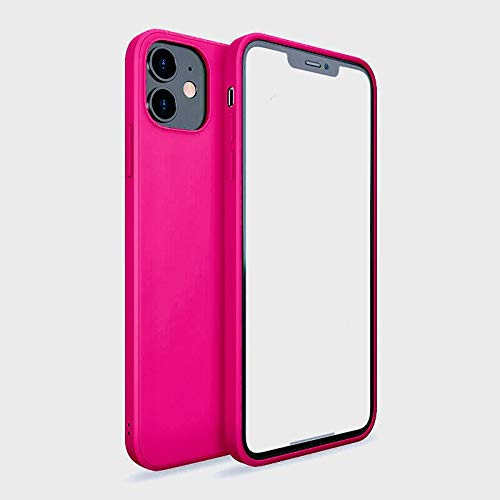 Slick Slim Solid Hard Silicone Case for iPhone 12iPhone 12 Pro Mobile Phone Case 2020 Pink Slick Slim Solid Hard Silicone Case for iPhone 12iPhone 12 Pro Mobile Phone Case 2020 Pink
