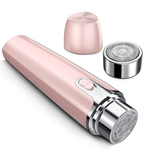Facial Hair Removal Painless Hair Remover Shaver Womens Electric Shaver Razor for Peach Fuzz Chin Cheek Upper Lip with 1 Extra Replacement Razor Facial Hair Removal Painless Hair Remover Shaver Womens Electric Shaver Razor for Peach Fuzz Chin Cheek Upper Lip with 1 Extra Replacement Razor