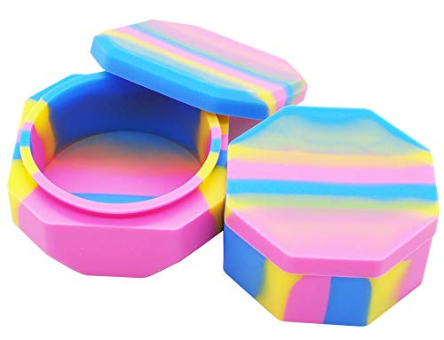 Vitakiwi 223ml Large Silicone Wax Concentrate Container 118ml 105ml Non-stick Oil Jar 2