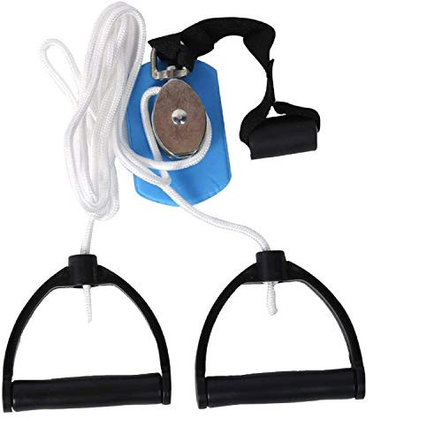 Zmarthumb - Overhead Strap Top Shoulder Pulley Door Exercise Rehab Pulley System Equipment for Physical Therapy Exercises Upper Limbs Training Equipment Shoulder Stiff Rehabilitation