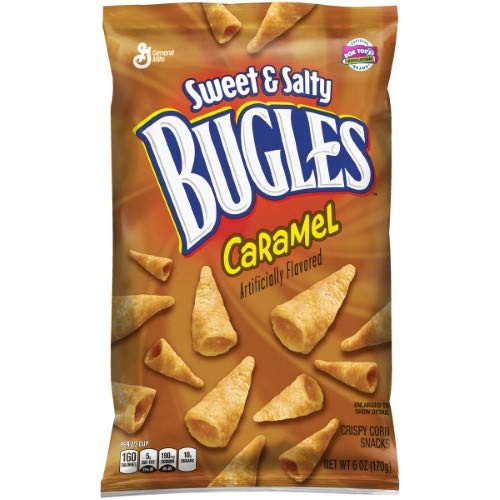 Bugles Sweet and Salty Caramel Snacks Pack of 2