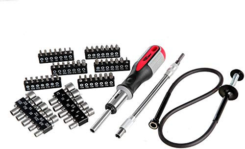 Hyper Tough 67-Piece Screwdriver Set with Flexible Magnetic Retriever
