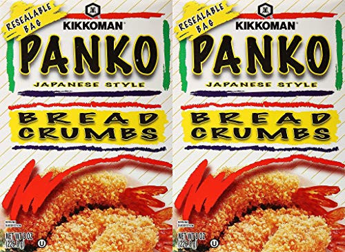 Kikkoman Panko Japanese Style Bread Crumbs 8 Oz Pack of 2
