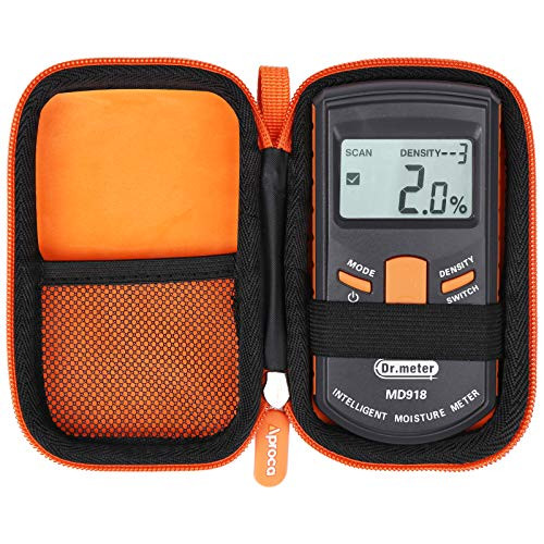 Aproca Hard Storage Travel Case for Dr_meter Inductive Pinless Tools Intelligent Moisture Meter MD918