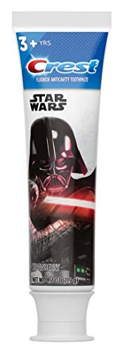 Crest Toothpaste 4_2 Ounce Kids Star Wars Tube Strawberry Pack of 2