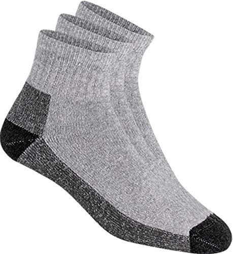 Wigwam At Work Quarter 3-Pack S1360 Sock Grey - XL